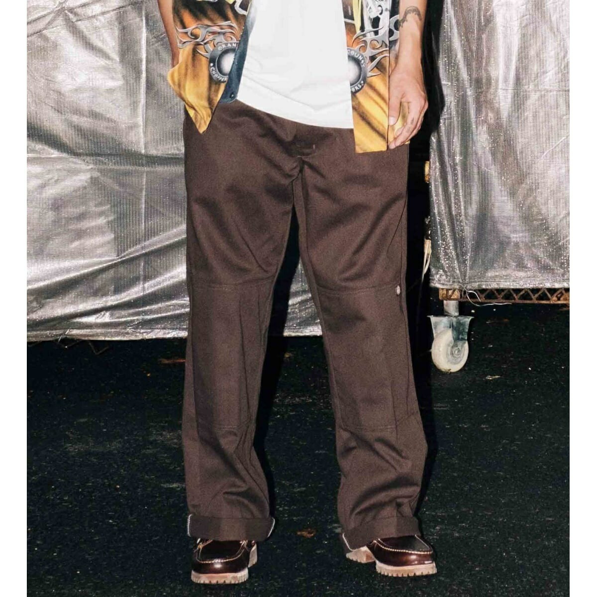 ダブルニー ワークパンツ ルーズフィット ”85283”　レングス30インチ／ディッキーズ（Dickies）
