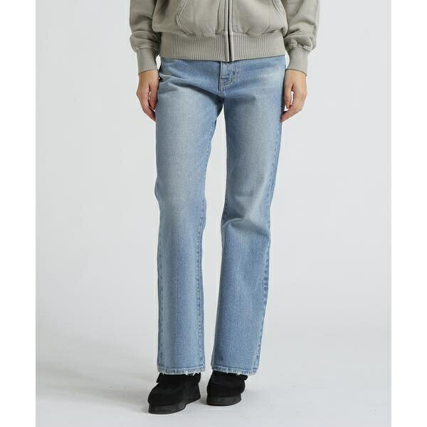 《直営店限定》DENIM FLARE PANTS／デニムフレアーパンツ／アヴィレックス（AVIREX）