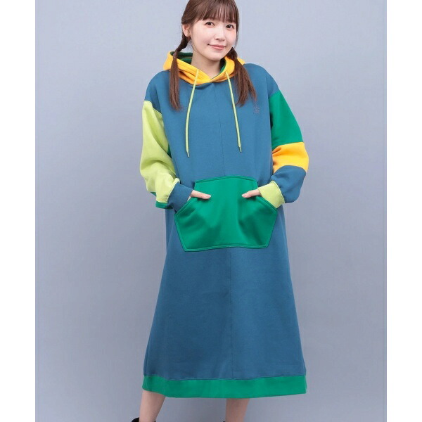 go slow caravan 裏起毛クレイジーパーカーワンピース【WEB限定】／チチカカ（titicaca）｜丸井（マルイ）店
