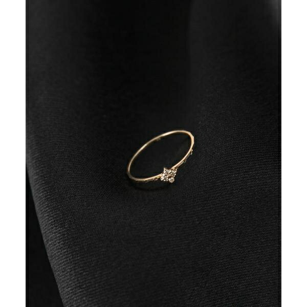 Favorible　Studs border diamond ring／アーバンリサーチ ロッソ（URBAN RESEARCH ROSSO）