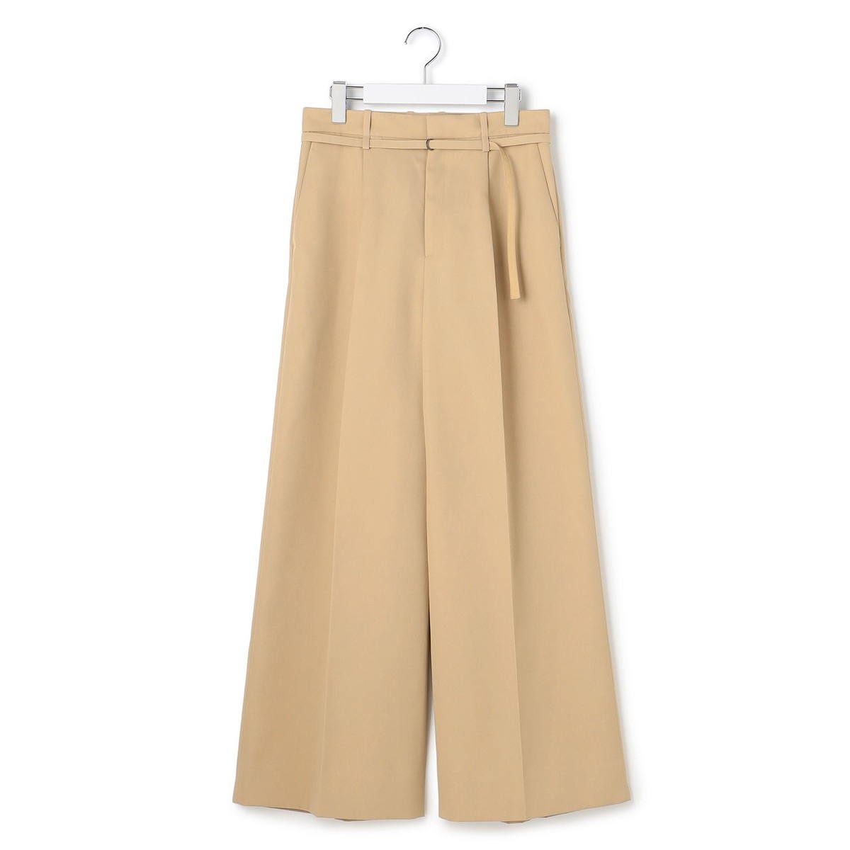 【WEB＆一部店舗限定・撥水加工・洗える】C0SoftTwill ワイドパンツ／ICB（ICB）