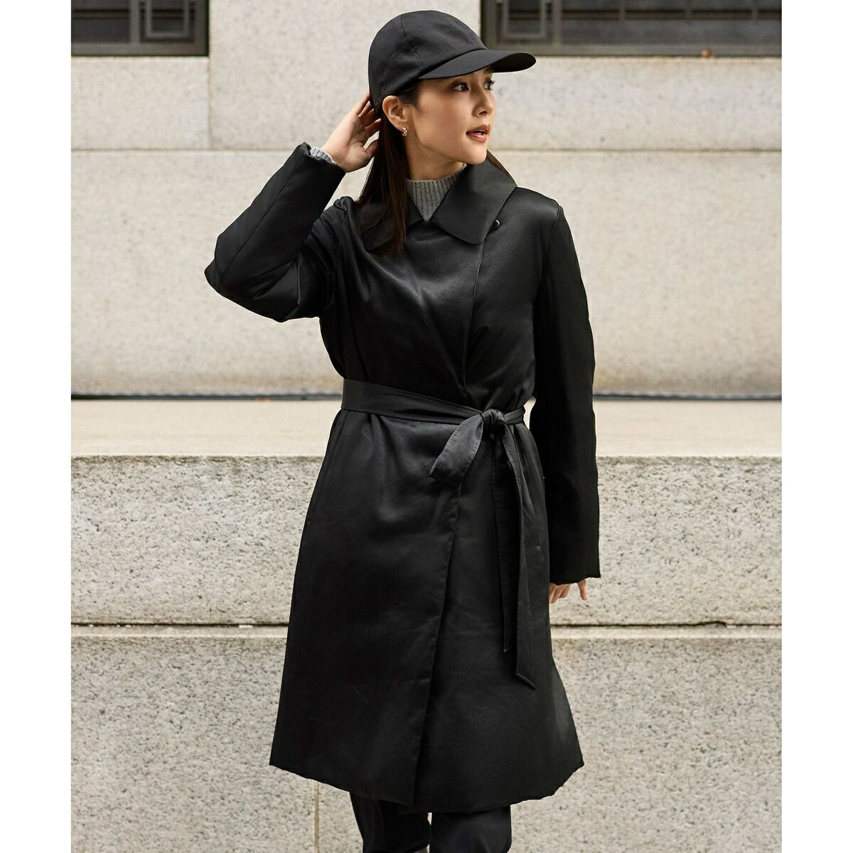 楽天市場】【WEB限定：13号】ナイロンタフタ ダウンコート／コムサ