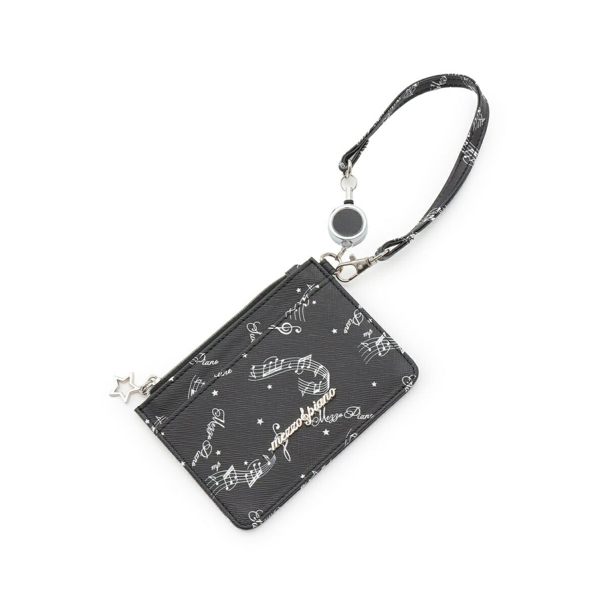 楽天市場】メゾピアノ(mezzo piano)ハートプレートつき パスケース