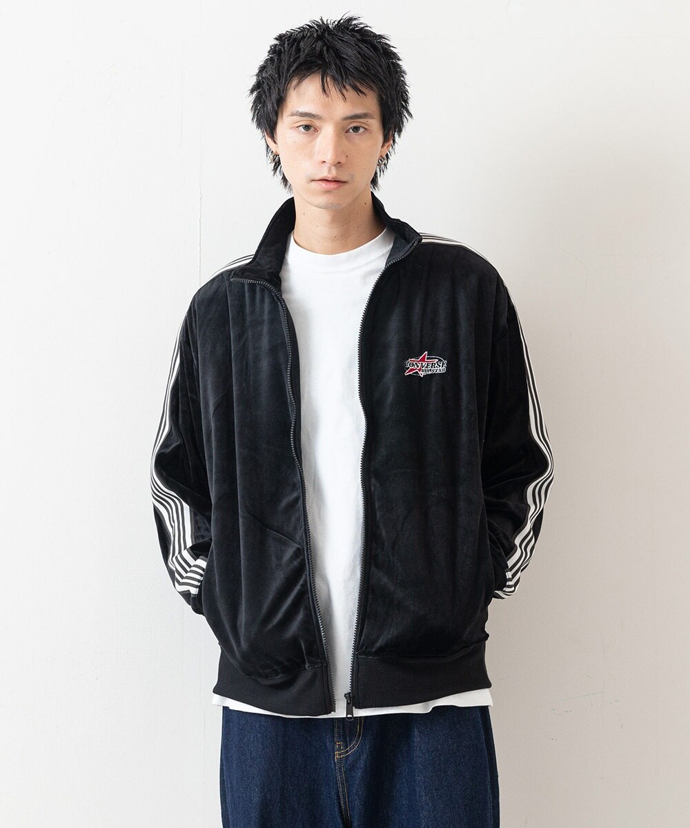 【CONVERSE/コンバース】ベロアトラックジャケット／コンバース（Converse）