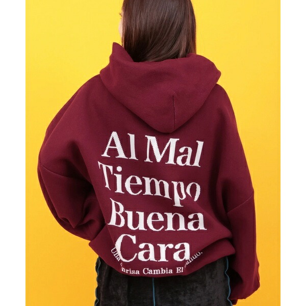 Orale! バックロゴニットフーディー／チチカカ（titicaca）