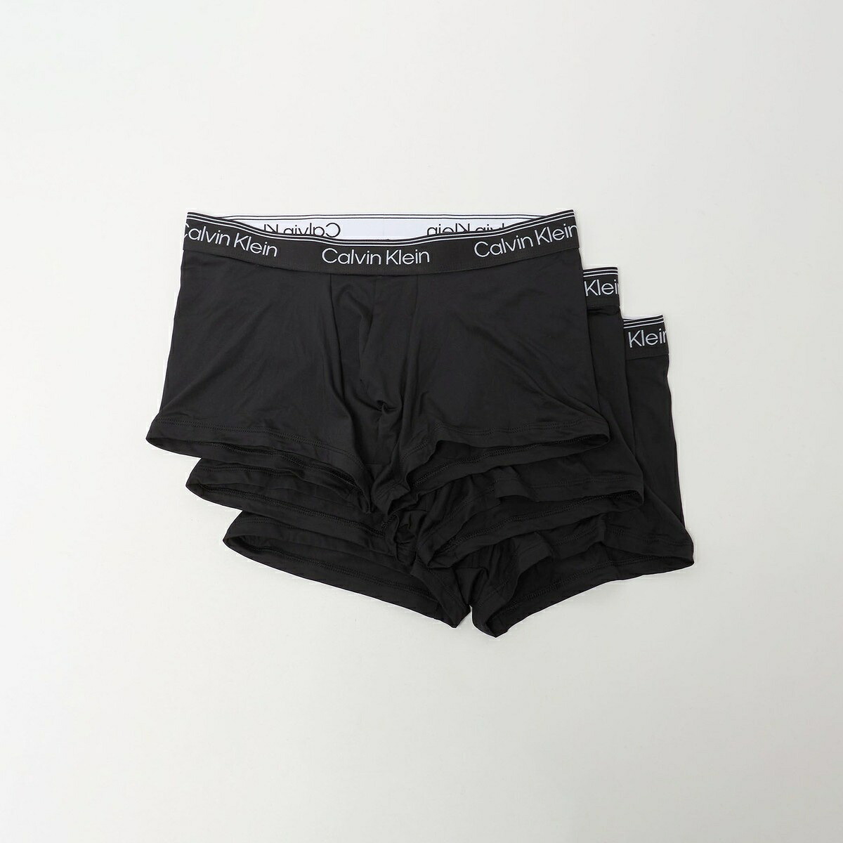 ＜Calvin Klein＞ローライズ ボクサー ズボン下 3枚組／もの言う花＆青少年 ユナイテッドアローズ（BEAUTY＆YOUTH） インナー・下着-ボクサーパンツ-インナー・下着・ナイトウェア