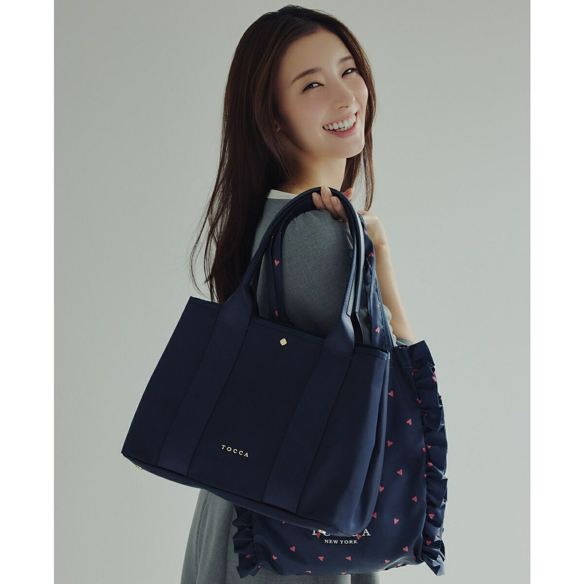 【八木アリサさん着用】【A4サイズ対応】IRENE 2WAY NYLONBAG ナイロンバッグ/トッカ(TOCCA)|丸井(マルイ)店