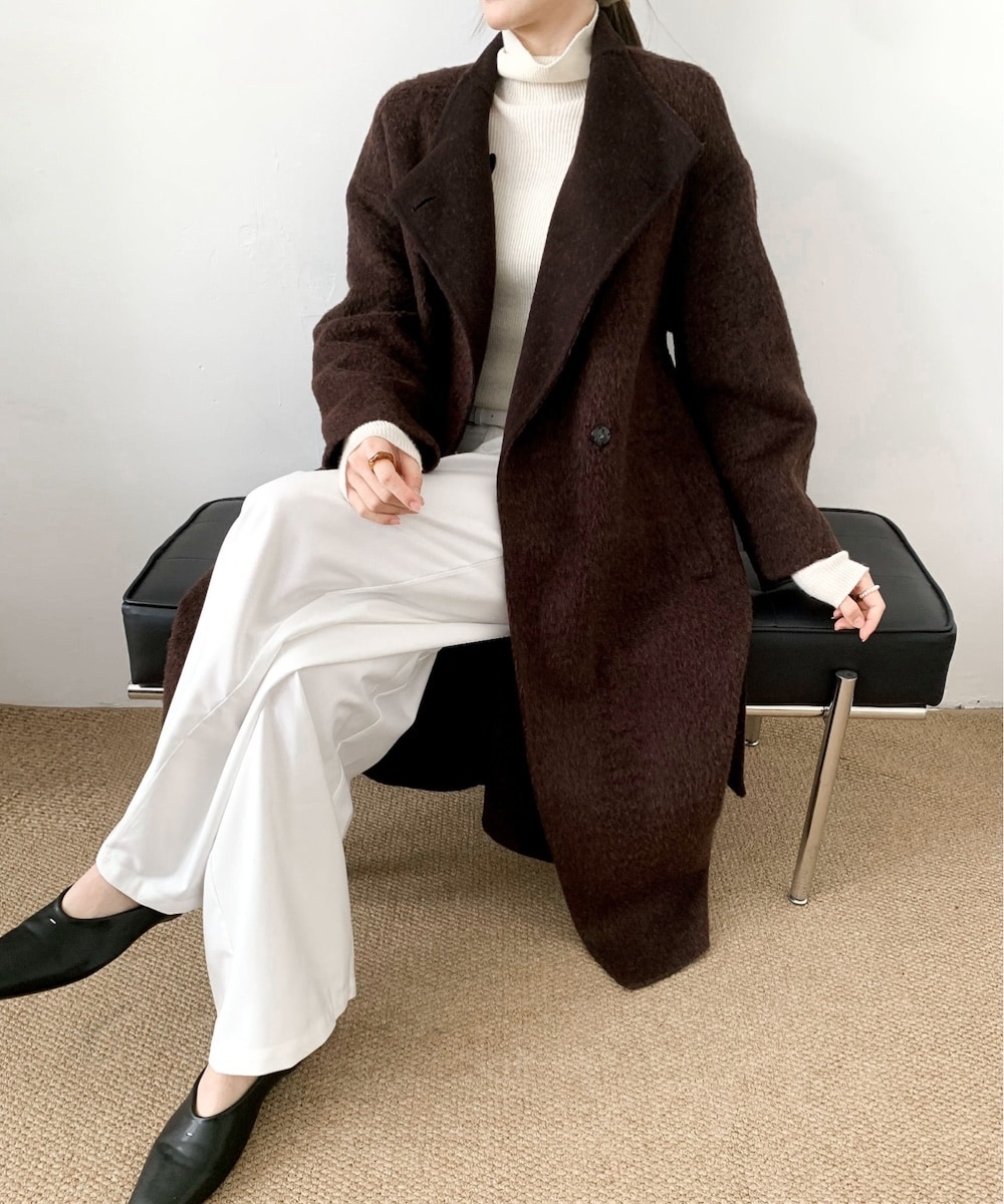 DECADE CLASSIC ウールカシミヤステンカラーコート／ディケイドクラシック（DECADE CLASSIC） 22,939円