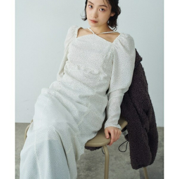 femi dot dress／コードエー（CODE A）