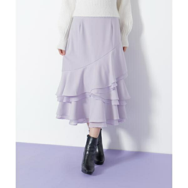 ランダムヘムシアースカート／内鰓 バイ 内鰓 スチュアート（JILL by JILL STUART）