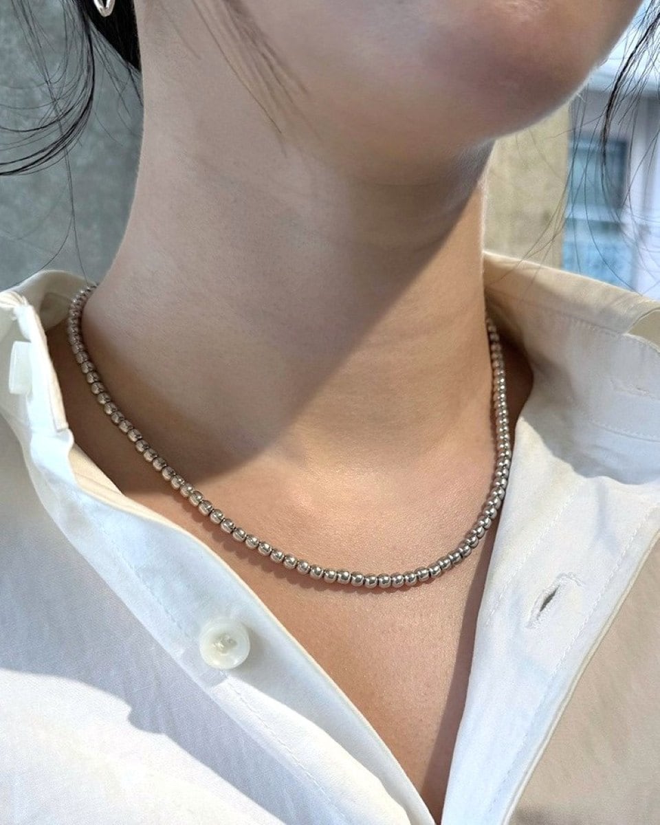 楽天市場】NINA&JULES ニナ・エ・ジュール ネックレス 3MM BEADED