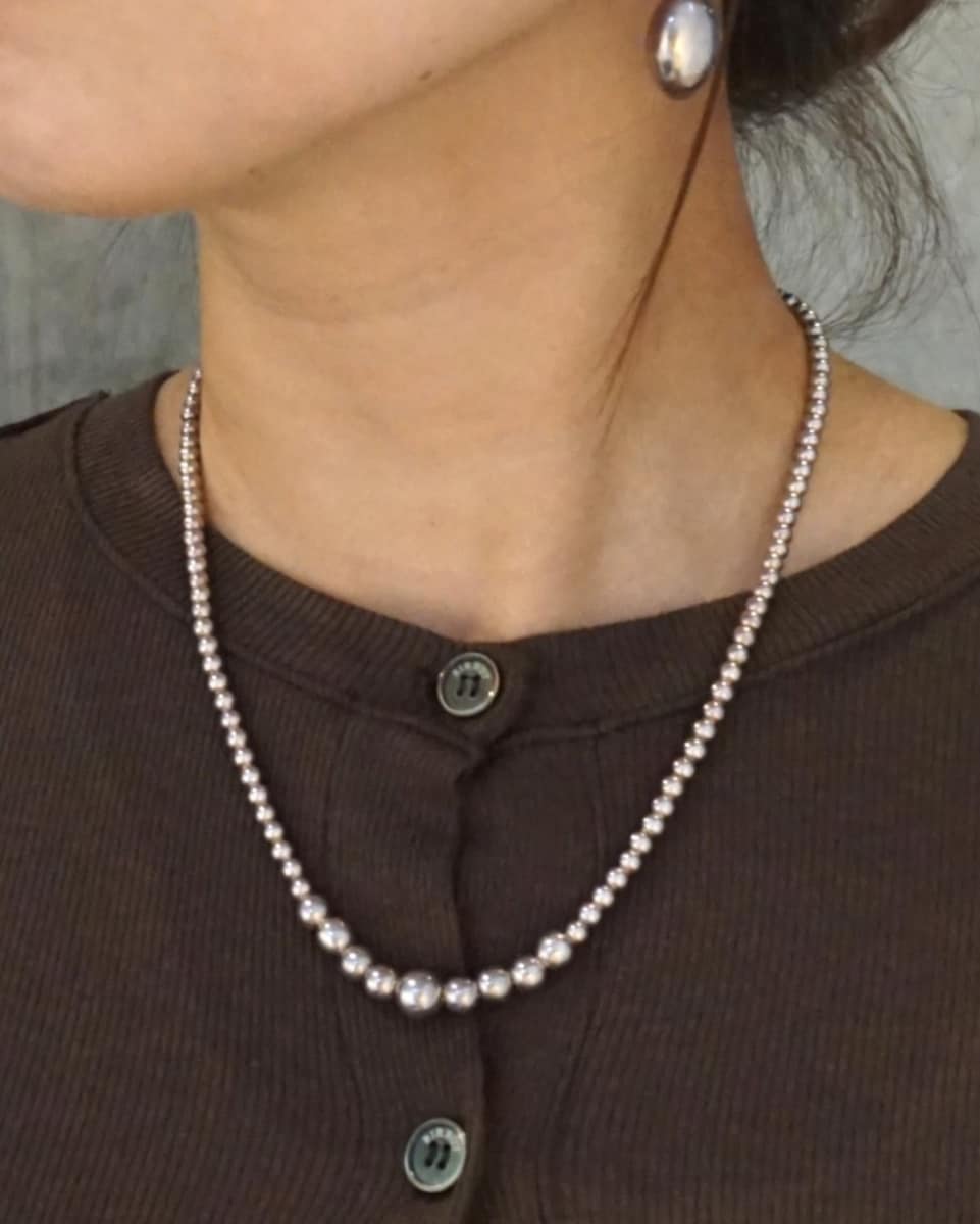 楽天市場】NINA&JULES ニナ・エ・ジュール ネックレス 3MM BEADED