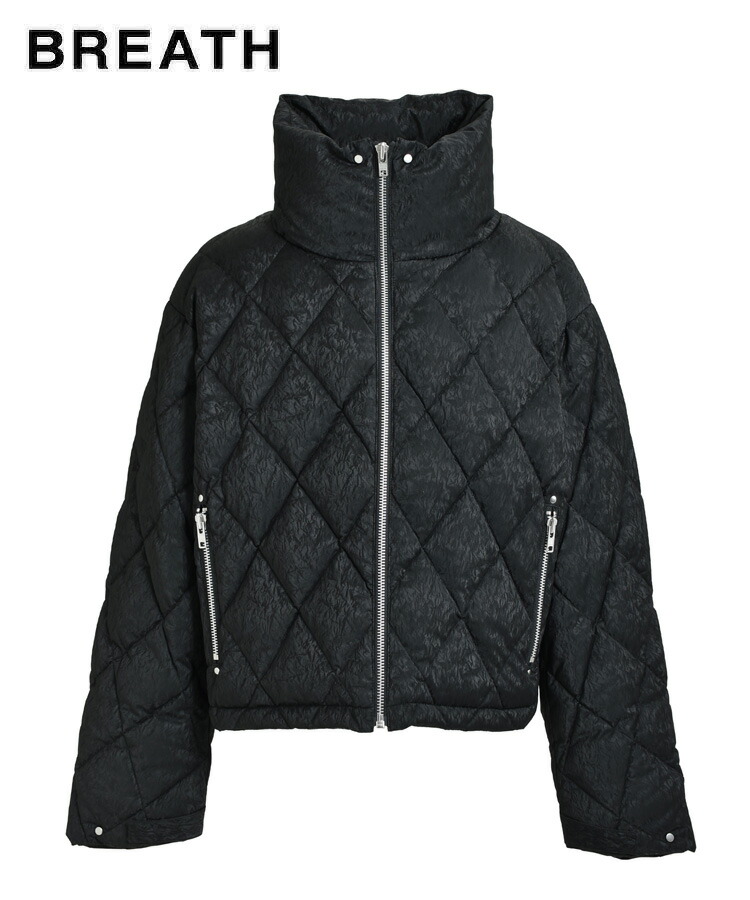 THUG CLUB サグクラブ レザー ダウンジャケット S 韓国 ストリート THUGCLUB ダウンジャケット Thug Club ダウンジャケット Leather