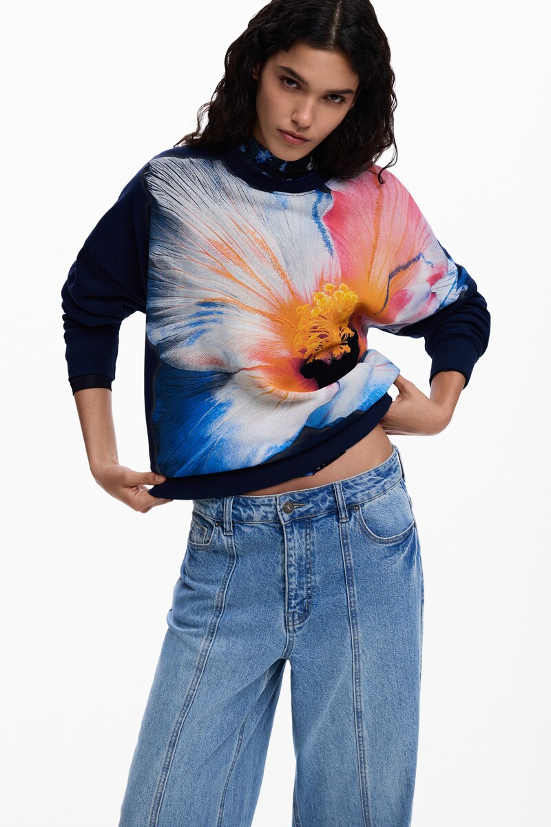 【5大いさ取りひろげる】大きな花の汗水 2026SS 新作／デシグアル（Desigual）