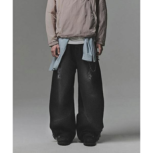 NOT4NERD／ノットフォーナード／MULTI CUT OFF CURVED DENIM PANT／エルエイチピー（LHP）｜丸井（マルイ）店