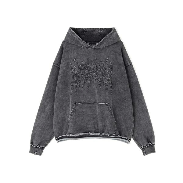 NOT4NERD／ノットフォーナード／OFFSHOOT LOGO DENIM HOODIE／エルエイチピー（LHP） 12,496円