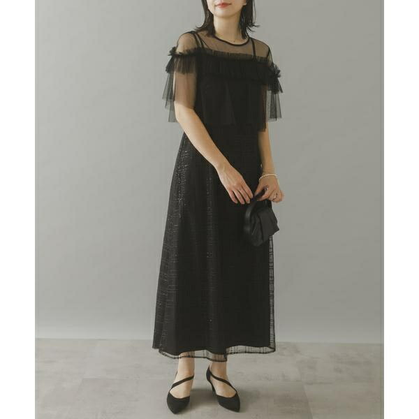 楽天市場】kaene ラメミックスステッチレースドレス／アーバンリサーチ