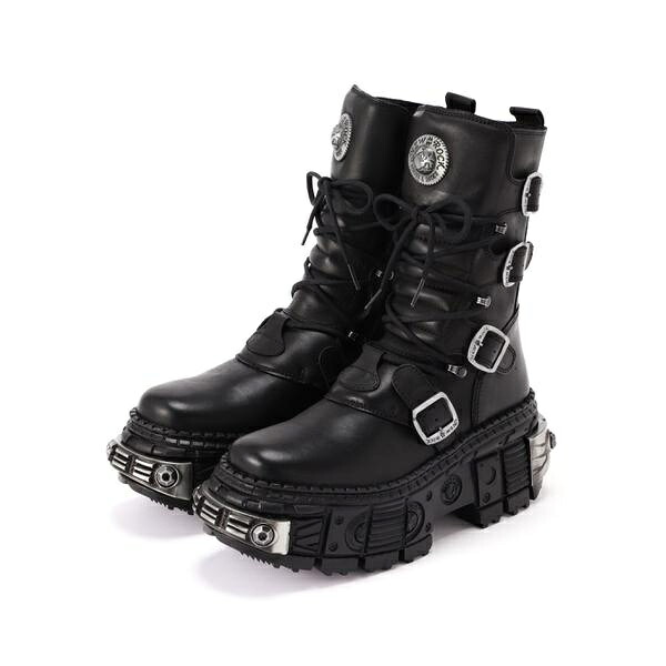 NEW ROCK／ニュー鍵を掛ける／M-WALL1473-S3／エルエイチピー（LHP） その他-ブーツ-メンズ靴