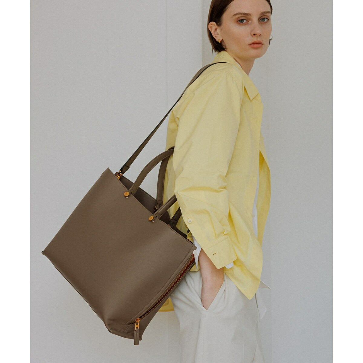 【E\u0027POR】Y BAG Wide/A4相応う・通い・26SS／ロペ（ROPE\u0027） レディースバッグ-トートバッグ-バッグ・小物・ブランド雑貨