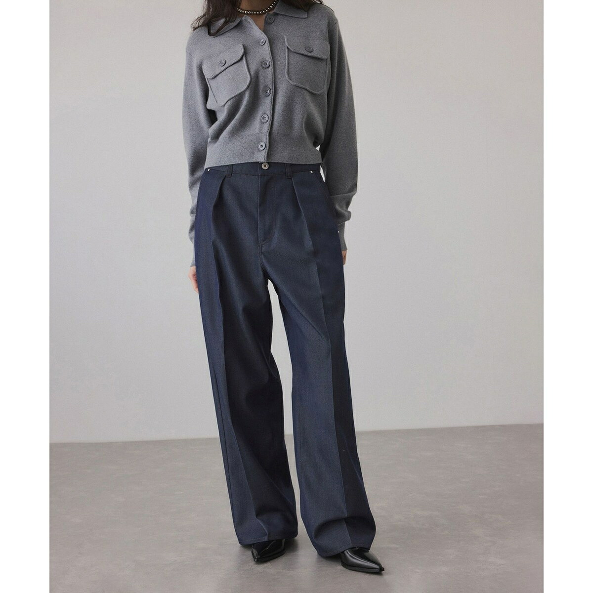 NIKKE TW DENIM PANTS／アダムエロペ（ADAM ET ROPE'）