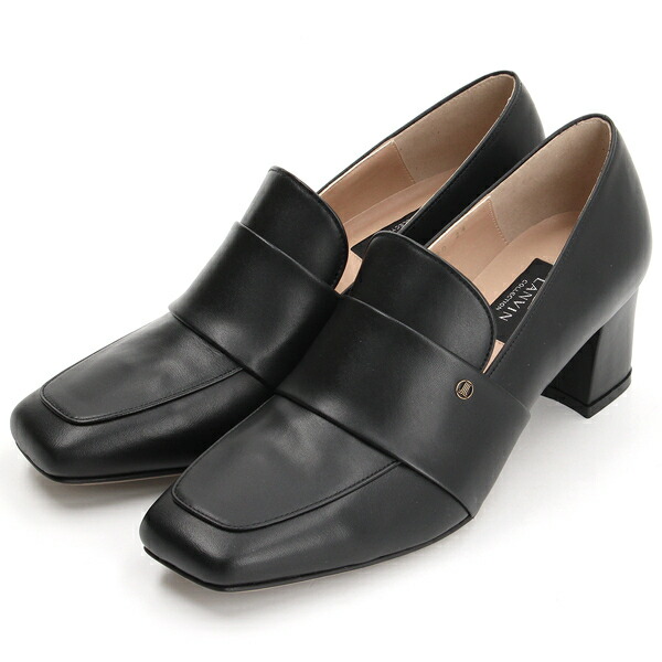 オールウェザー対応ヒールアップレザーローファー／ランバン コレクション（LANVIN COLLECTION）