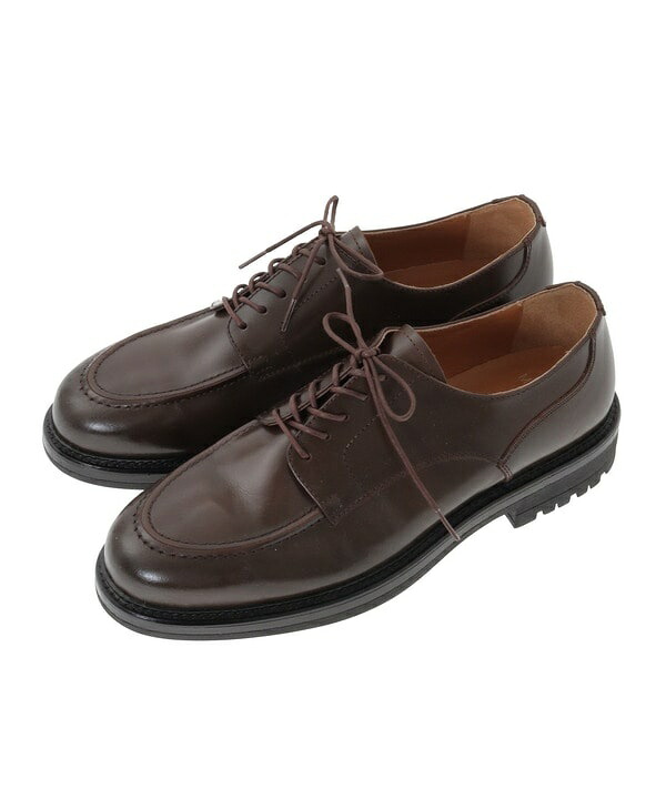 Uチップレザーシューズ／メンズビギ（MEN'S BIGI）