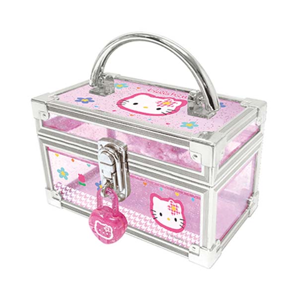 楽天市場】サンリオ ファンシー小物入れ 鍵付きミニバニティケース