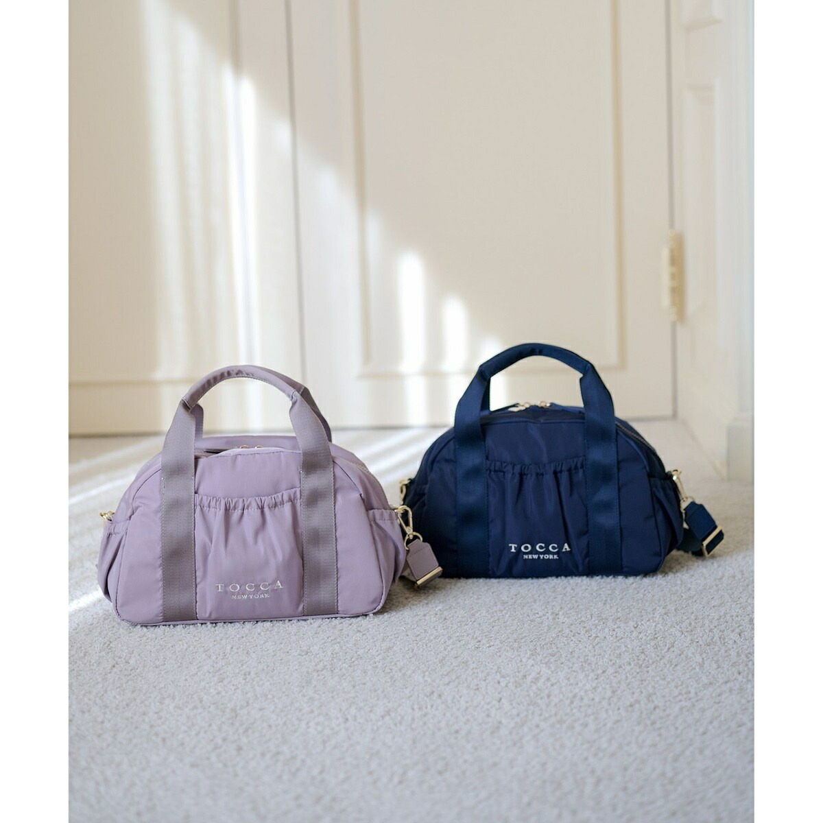 【WEB＆一部店舗限定】【一部カラー撥水】AMIRARE NYLON BOSTON M ボストンバッ／トッカ（TOCCA）