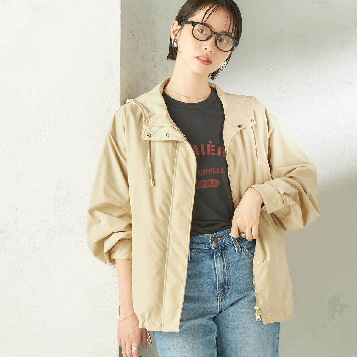 〈手洗い可能 / 撥水加工〉キルティング ベスト 付き マウンテン パーカー／シップス（SHIPS）