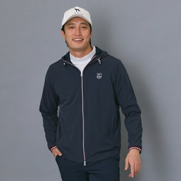 【ADABAT NAVY】撥水ナイロンジップフーディ／アダバット（adabat） 19,780円