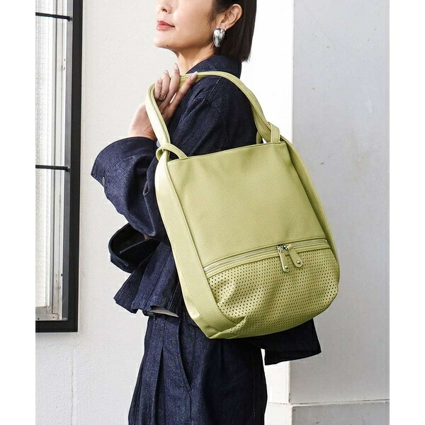 [2WAY]パンチングデザイン変形トートバッグ／MK ミッシェルクラン バッグ（MK MICHEL KLEIN BAG）｜丸井（マルイ）店