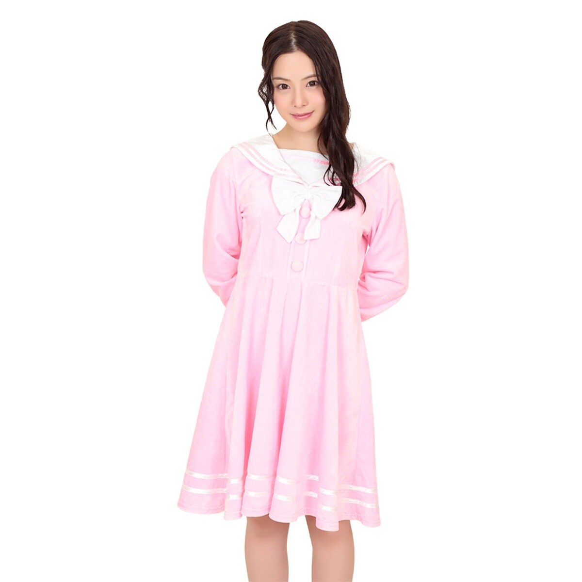 【 コスプレ 】 A＆T Collection セブンティーン セーラー服 制服 ピンク M／A＆TCollection（A＆TCollection）