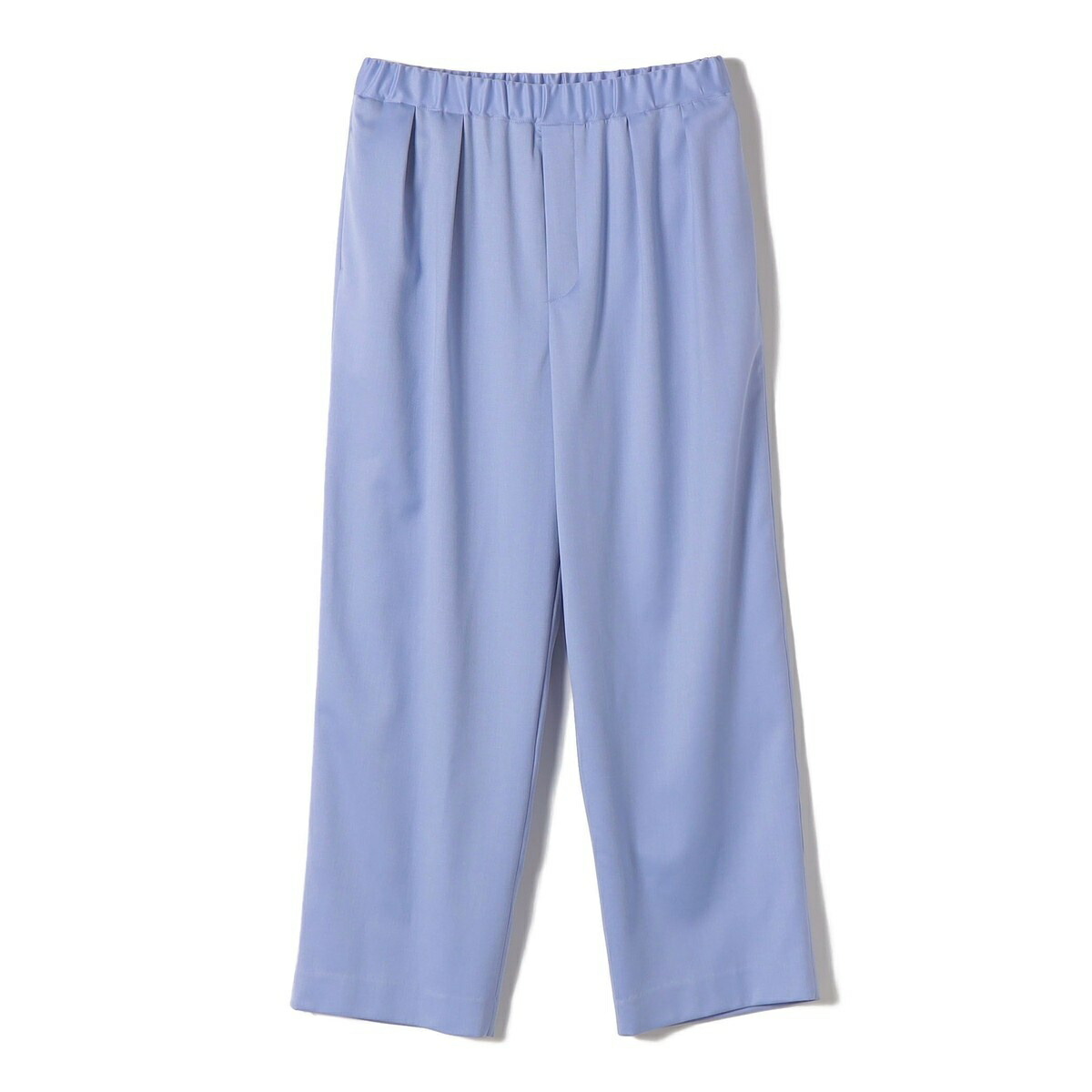 SHIPS Primary Navy Label:毛 サテン イージー パンツ／シップス（SHIPS）｜丸井（マルイ）店