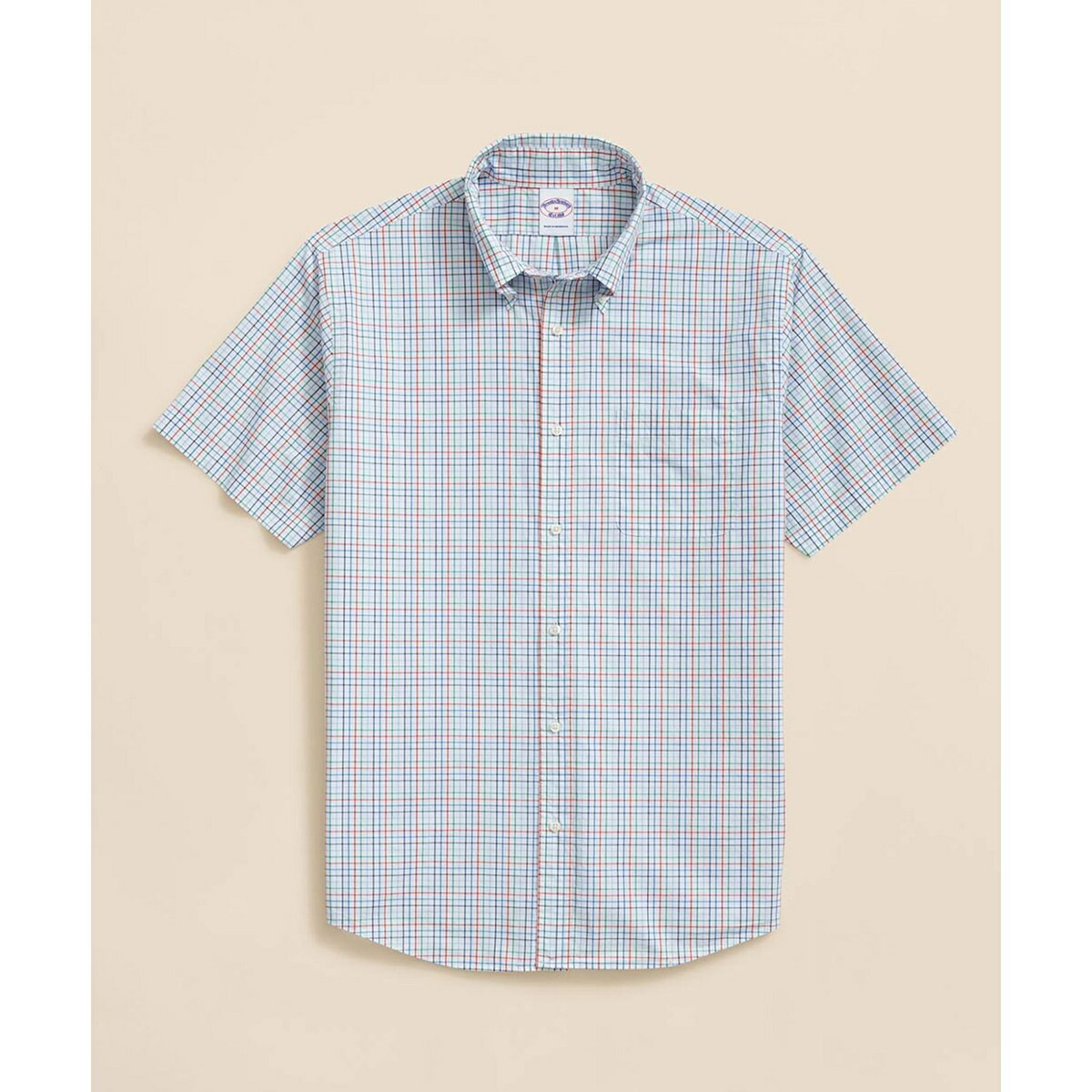 綿織物ポプリン シーズナルパターン 遊撃手捩り フライデープルオーバー／ブルックスブラザーズ（Brooks Brothers）