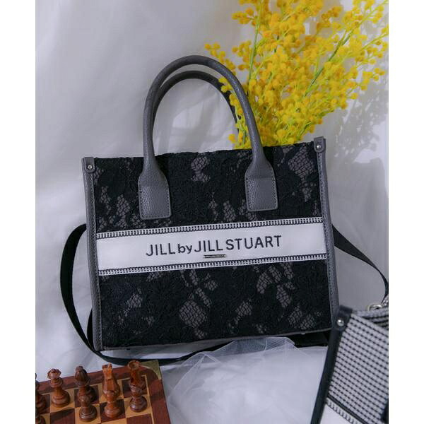 バンドオブスクエアトートバッグ／内鰓 バイ 内鰓 スチュアート（JILL by JILL STUART）