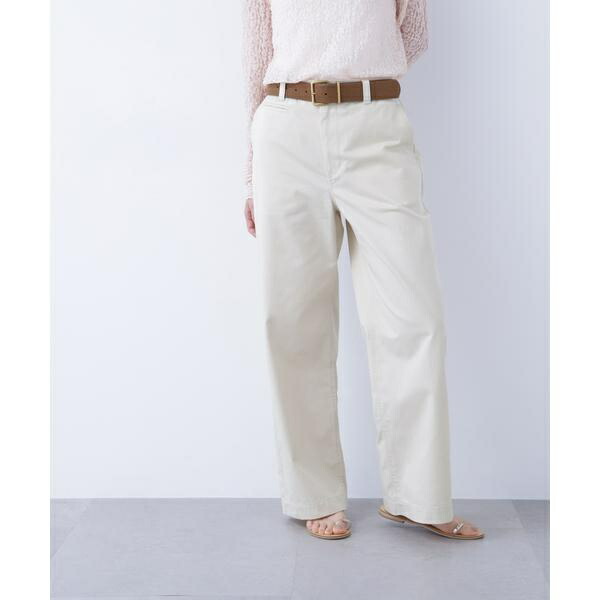 〈N.〉 ベーシックチノパンツ／ナチュラルビューティーベーシック（NATURAL BEAUTY BASIC） 7,692円