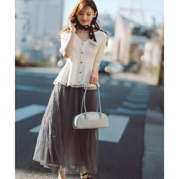 《EDIT COLOGNE》ラメプリーツスカート26SS/プロポーション ボディドレッシング(PROPORTION BODY DRESSING)|丸井(マルイ)店