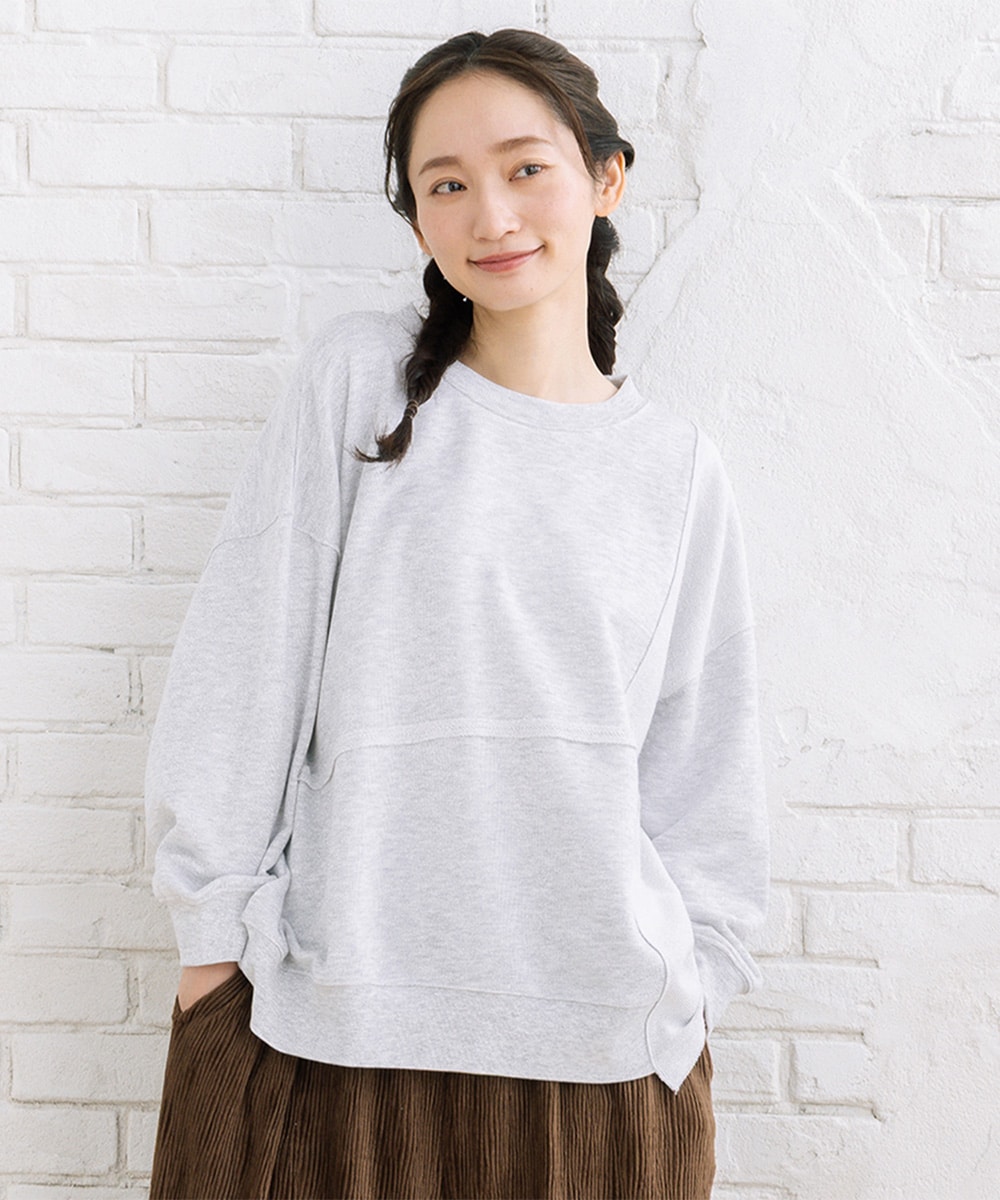 【大きいサイズ】【sabstreet bis】【web限定】 パターン切替プルオーバー／サブストリート（sab street）