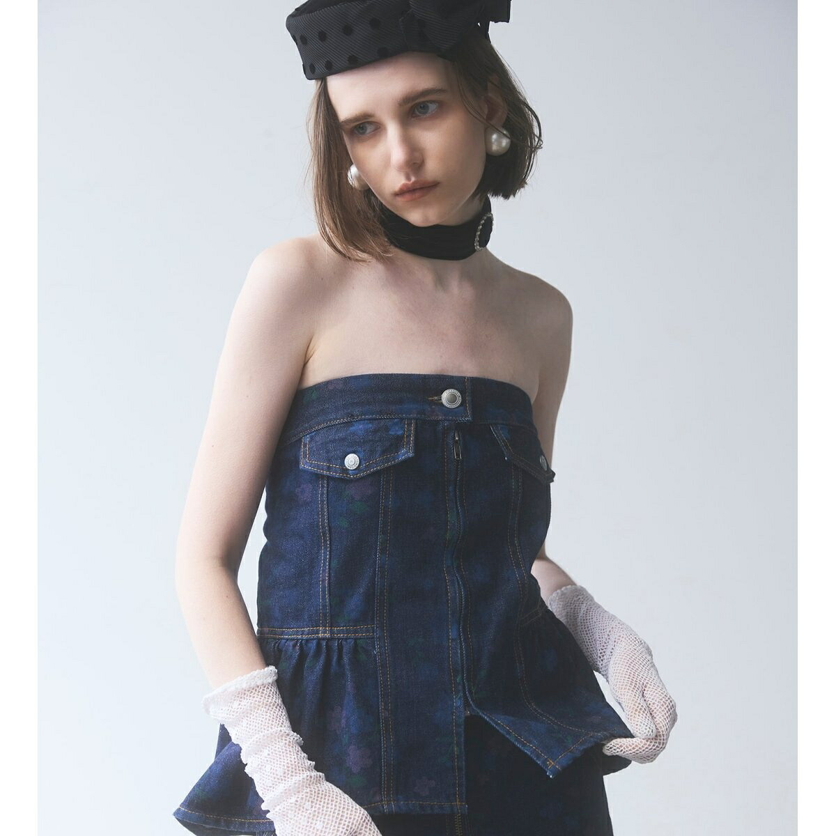 atelier SOMETHING WAIST GATHER BUSTIER/ウエストギャザービスチ/サムシング(SOMETHING)|丸井(マルイ)店