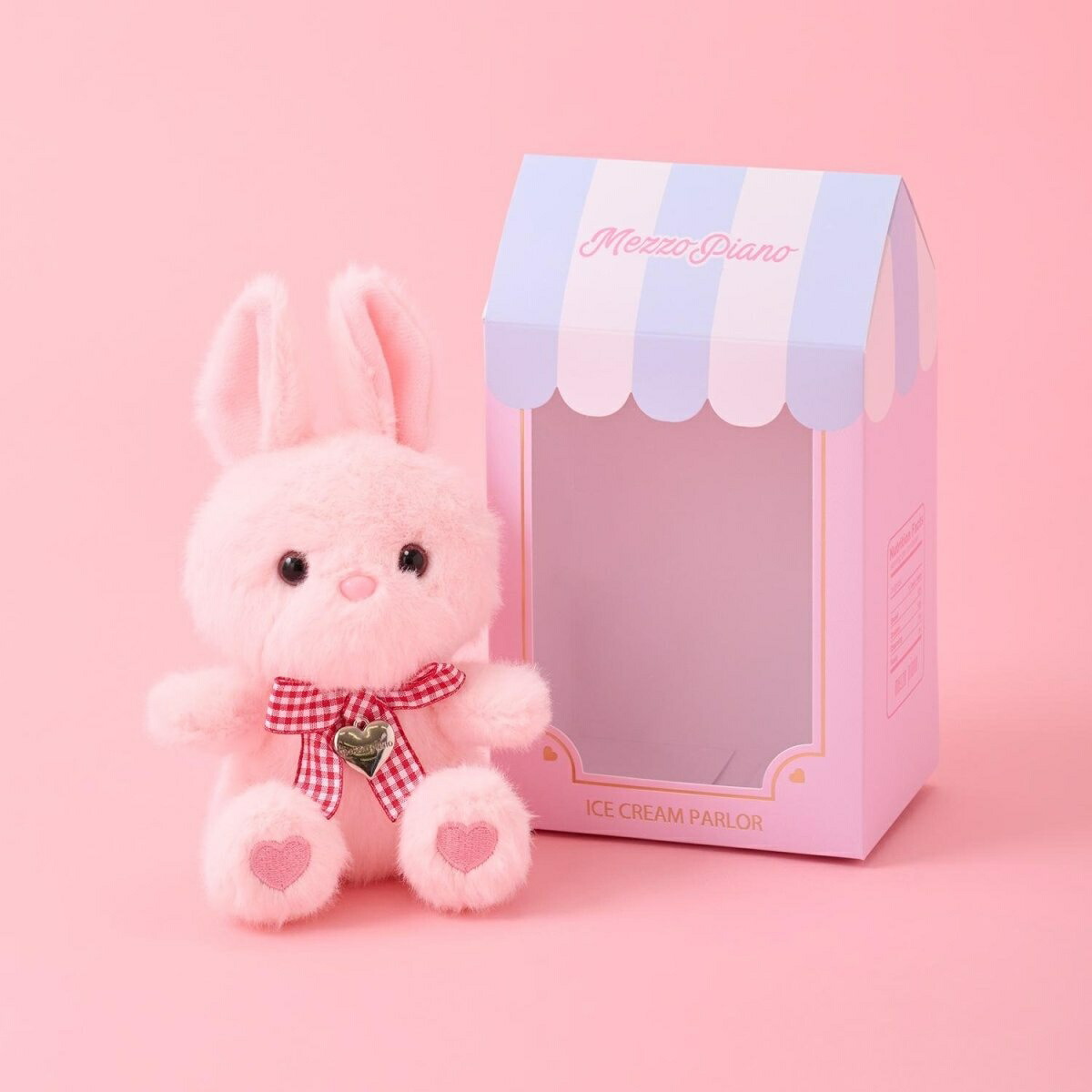 楽天市場】メゾピアノ(mezzo piano)うさぎぬいぐるみ パスケース