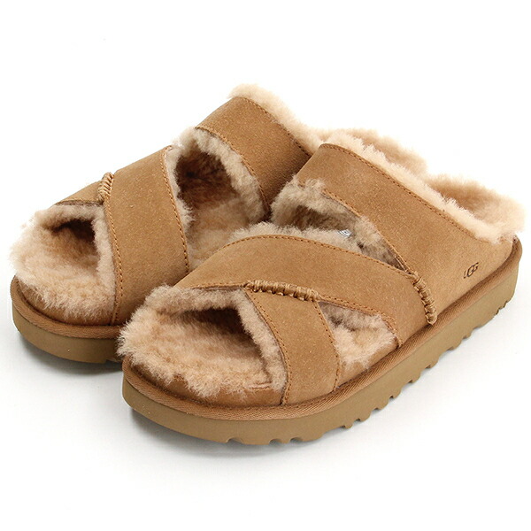 UGG/アグ/GREENPORT CROSS STRAP SLIDE／UGG（UGG）