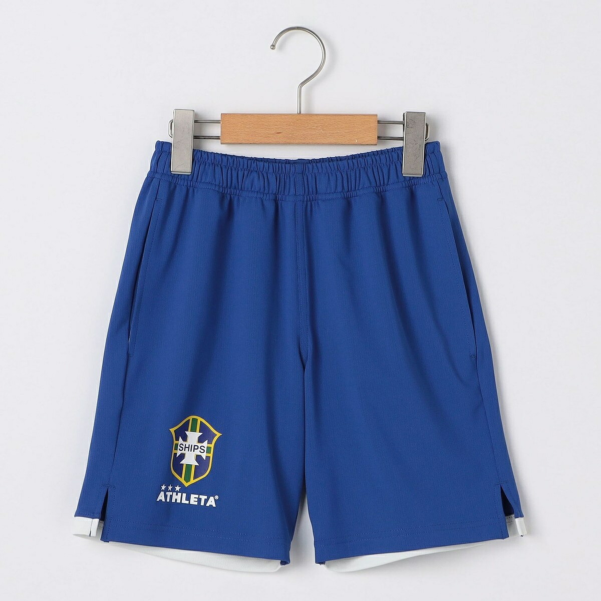 【SHIPS KIDS別注】ATHLETA:〈UVカット〉130～170cm /メッシュ ショーツ／シップス（SHIPS）