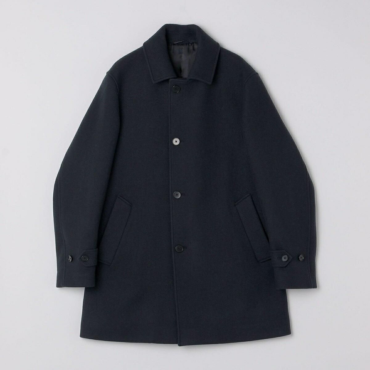 SHIPS: Super 140's MELTON CAR COAT/シップス(SHIPS)