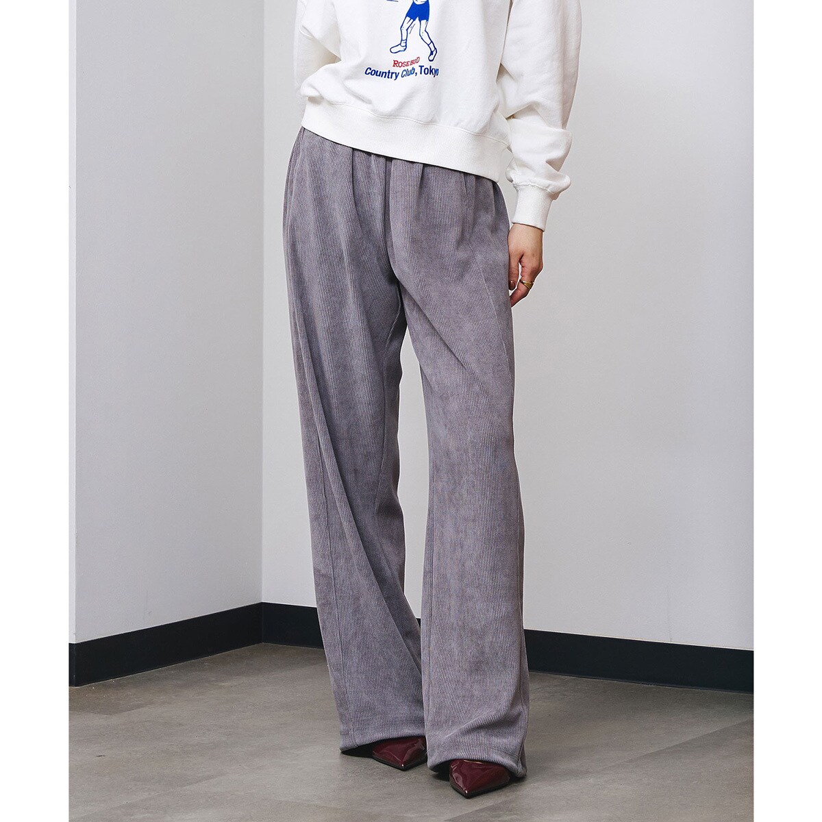 CORDUROY PANTS／ローズバッド（ROSE BUD）