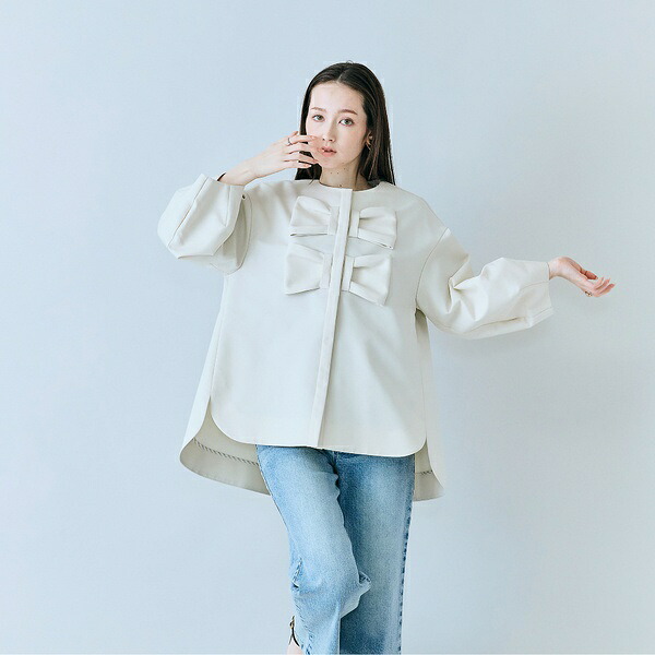 ダブルリボンジャケット／オーディア ミューズ（Audie a Muses）