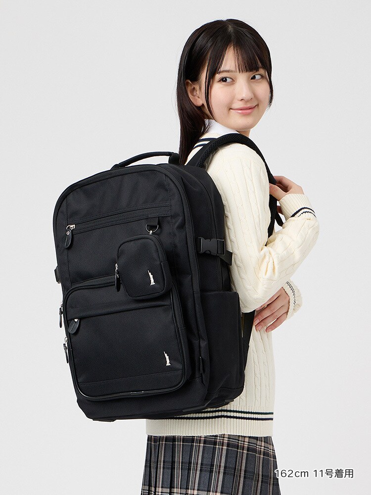 Venus 車寄せ付き添い人背嚢〈30L〉【学校】【学習者】【通学】【授業時間】／パン種男の子（EAST BOY）