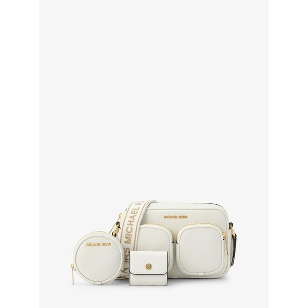 JET SET ITEM レザー ポケット クロスボディ ウィズ アタッチ ミディアム／マイケル・コース（Michael Kors） 18,268円