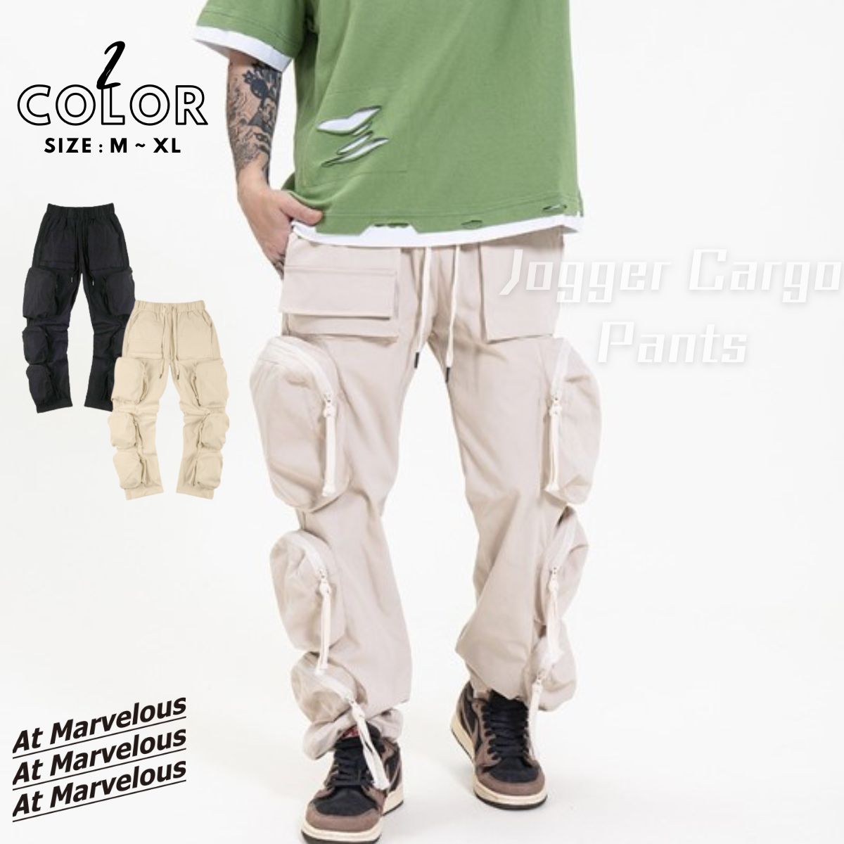 Pants/カーゴジョガーパンツ ST/No.23285／アットマーベラス（At Marvelous）