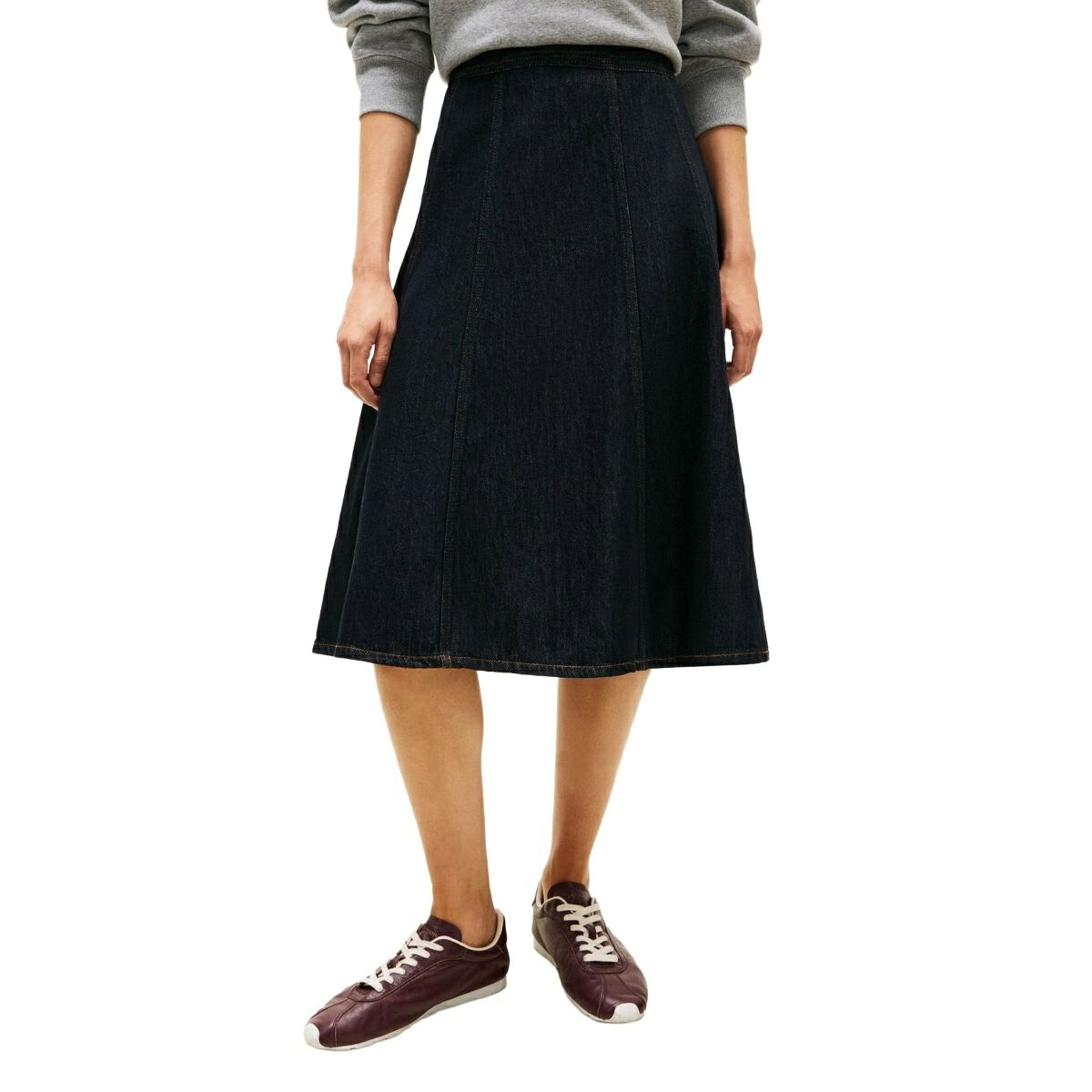 デニムピュアフレアミディスカート／トミー ヒルフィガー（Tommy Hilfiger） 16,863円