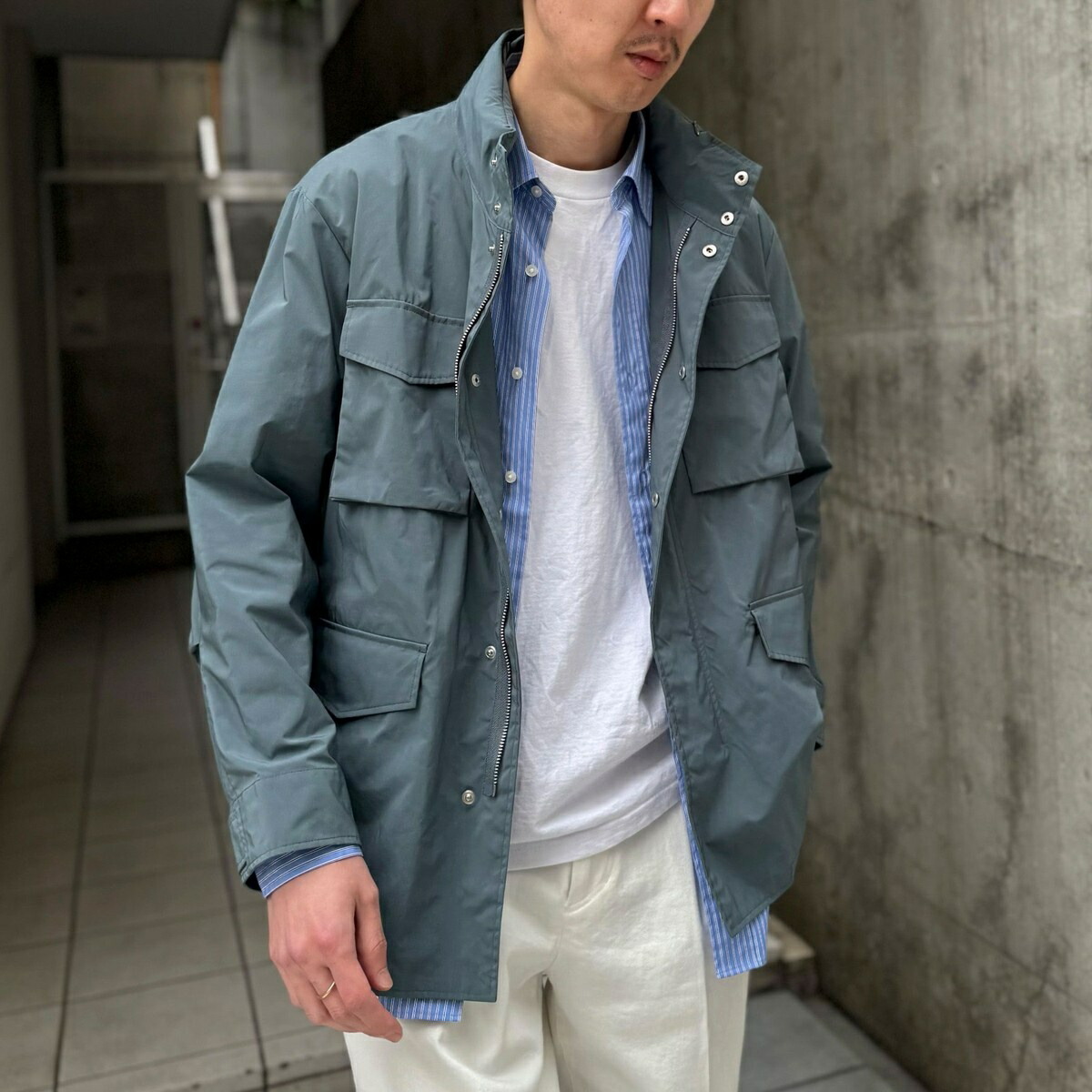 【ダントツ撥水】M65タイプフードブルゾン 26SS／ノーリーズ グッドマン（NOLLEY’S goodman）